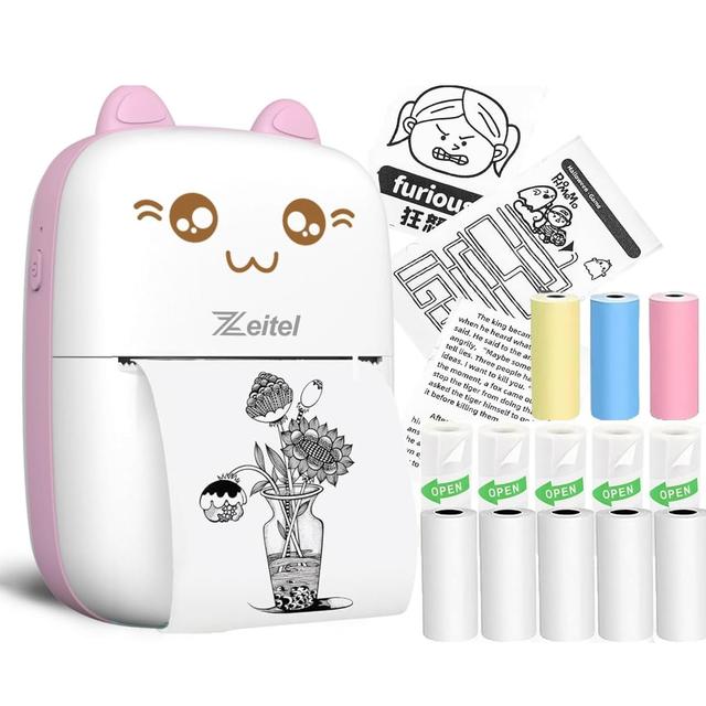 Zeitel® Mini Bluetooth Thermal Printer