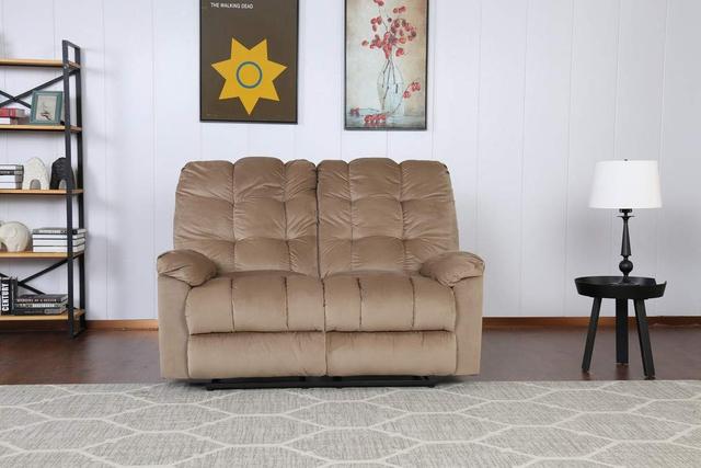 Amazon Brand - Solimo Capri 2 Seater Fabric Recliner