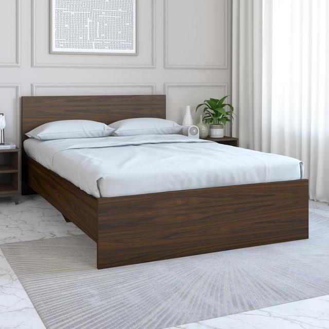 Nilkamal Arthur Wooden Double Bed Without Storage