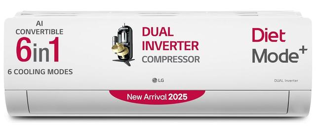 LG 1 Ton 4 Star DUAL Inverter Split AC