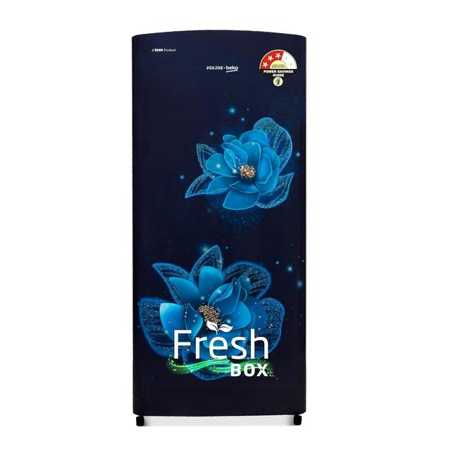Voltas Beko, A Tata Product 183 L 3 Star Direct Cool Single Door Refrigerator