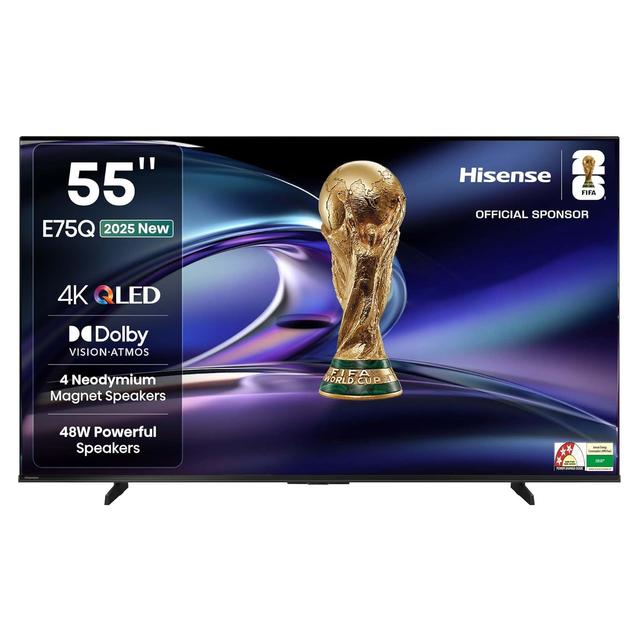 Hisense 139 cm 55 inches) E75Q Series 4K Ultra HD