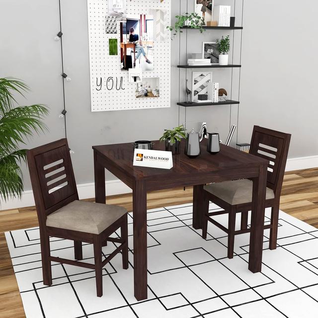 KENDALWOOD™ Furniture Sheesham Wood Dining Table Square