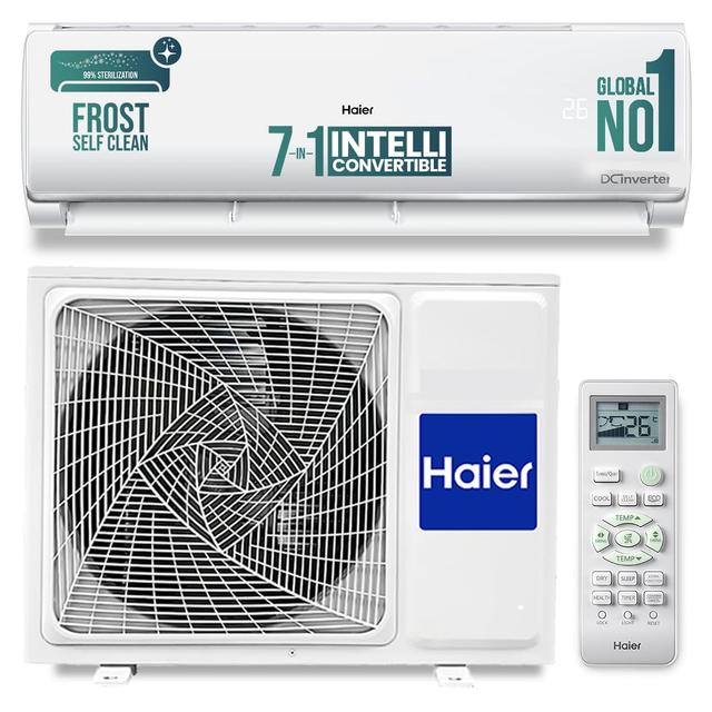 Haier 1.5 Ton 3 Star Twin Inverter Split AC