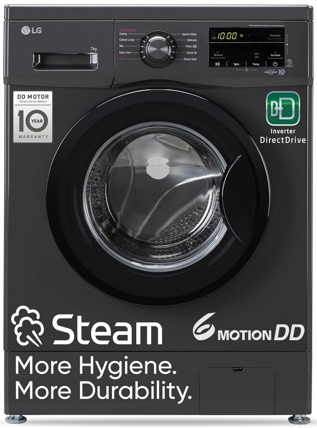 LG 7 Kg 5 Star Direct Drive Technology, Fully-Automatic Front Load Washing Machine