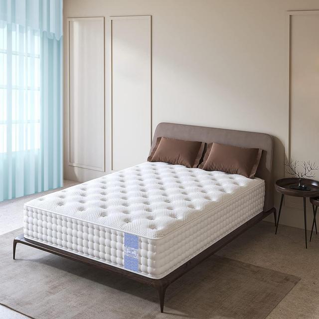 LOOM & NEEDLES 78x72x8 Inches King Size Mattress