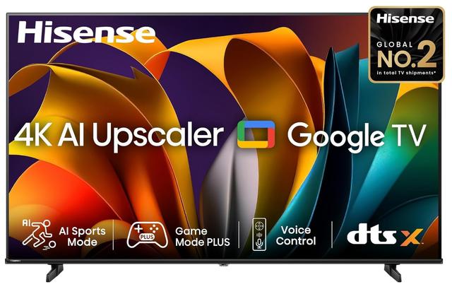 Hisense 43 inches E6N Series 4K Ultra HD Smart LED Google TV