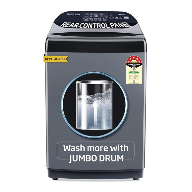Voltas Beko, A Tata Product 9 Kg 5 Star Fully-Automatic Top Loading Washing Machine