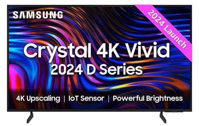 Samsung 55 inches D Series Crystal 4K Vivid Ultra HD Smart LED TV