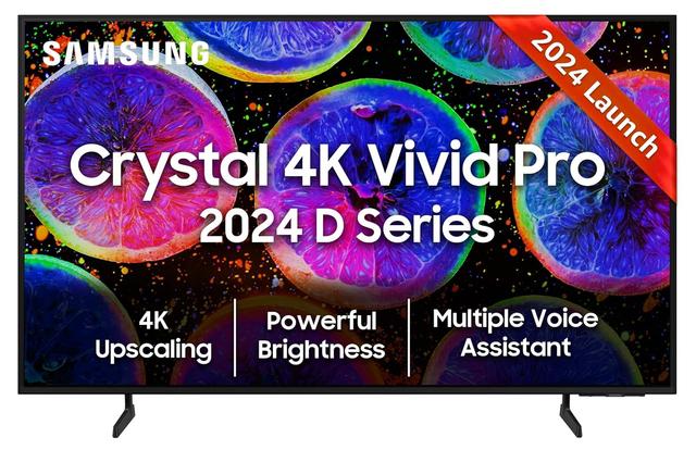 Samsung 55 inches D Series Crystal 4K Vivid Pro Ultra HD Smart LED TV